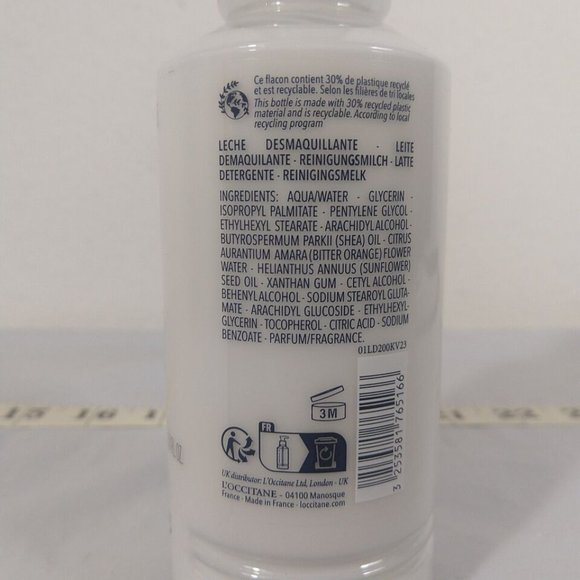 L'Occitane Shea Butter Cleansing Milk 200ml / 6.7OZ New - Picture 4 of 5